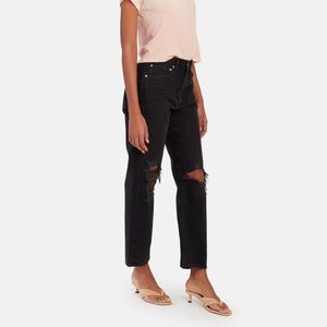 Agolde 90s fit jeans - washed black denim